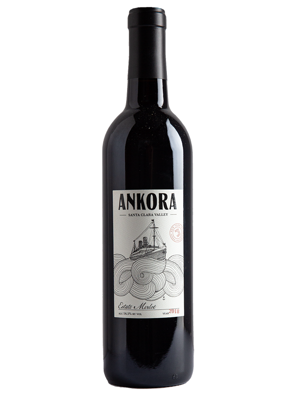 2018 Ankora Estate Merlot - Dorcich Family Vineyards